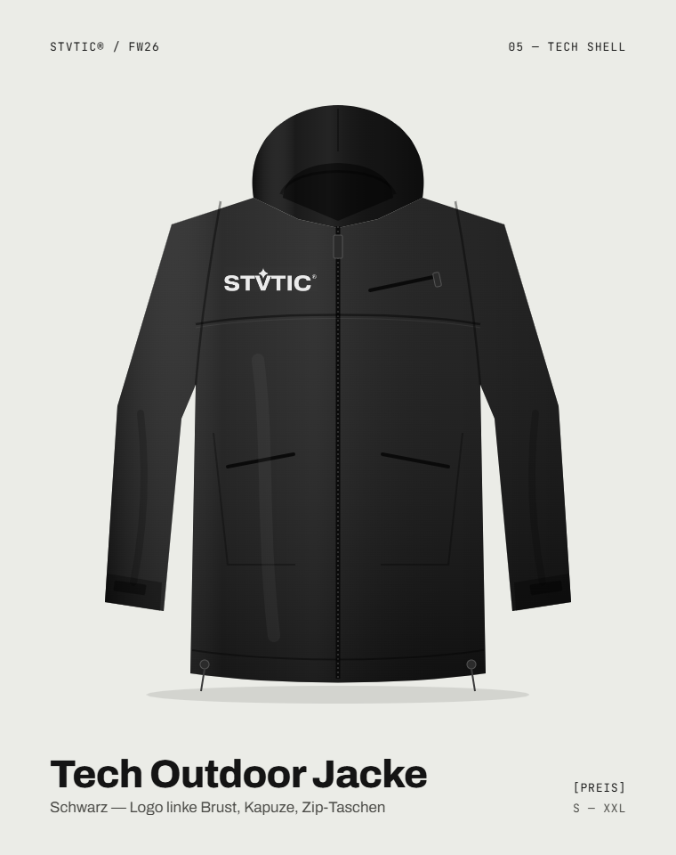 Techjacket black